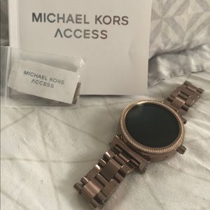 michael kors sable tone smartwatch